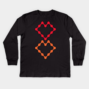 Two hearts Kids Long Sleeve T-Shirt